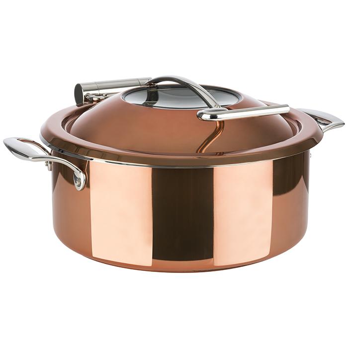 CHAFING DISH COBRE 30,5X17,5 CM.