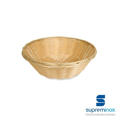 [9010] CESTA RATTAN REDONDA 18X6 CM.