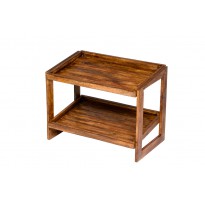 [WCC3258] EXPOSITOR BUFFET MADERA 2 ALTURAS 58X32X44 CM.